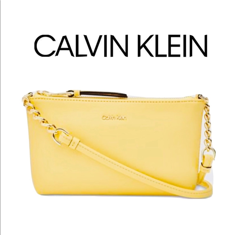 Calvin Klein saffiano crossbody.